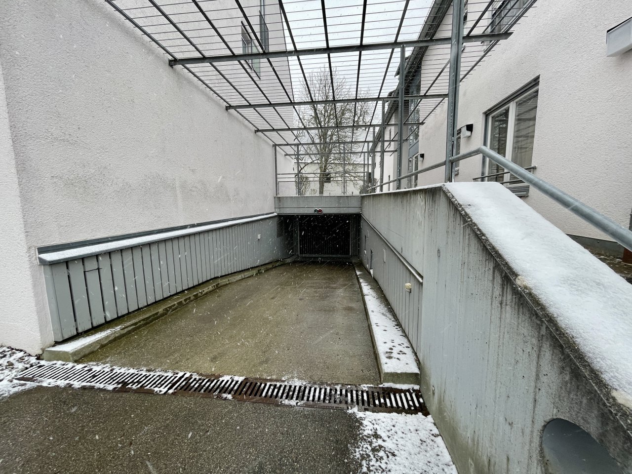 Zufahrt zur Tiefgarage