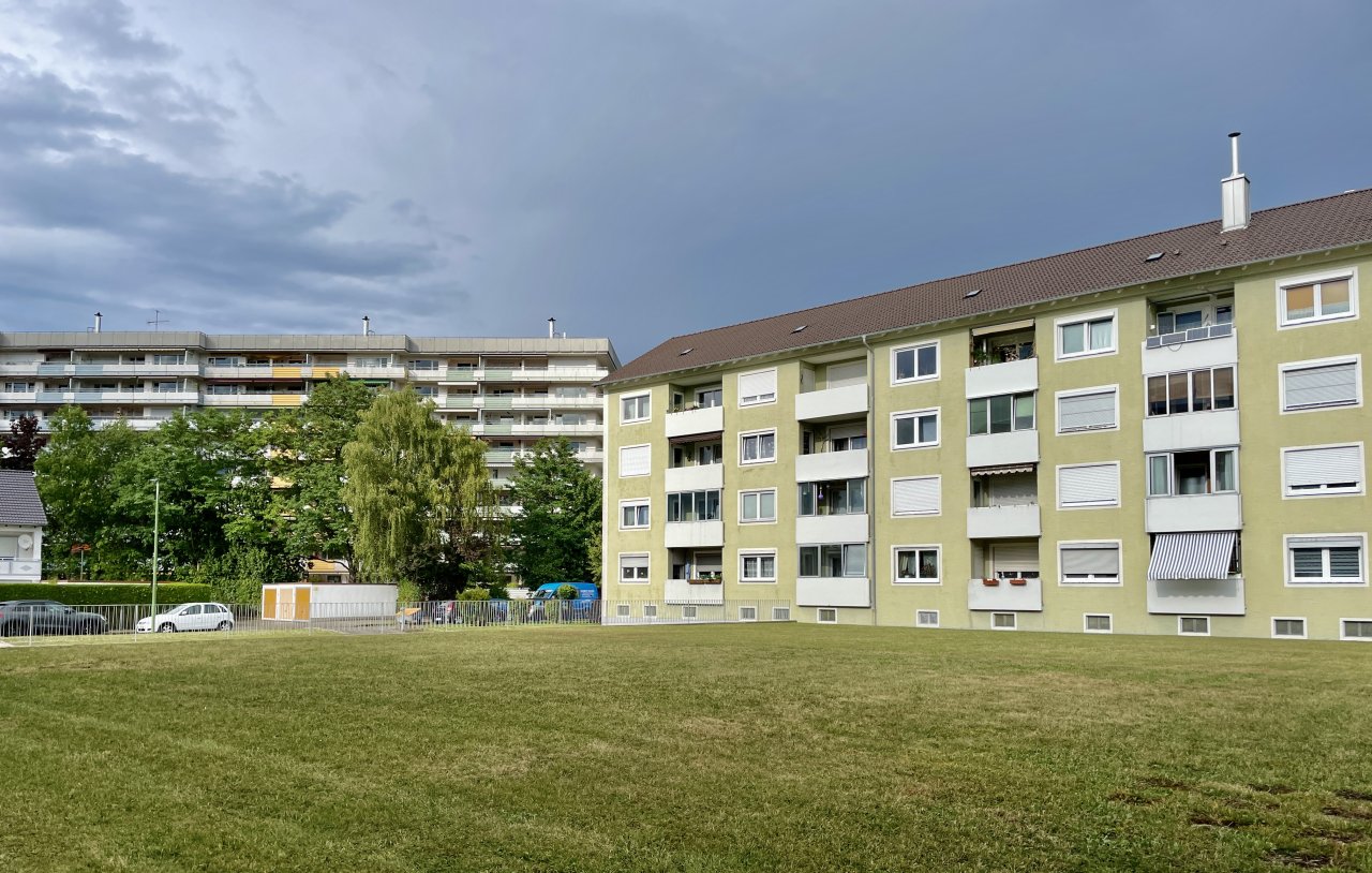 Blick auf die TG