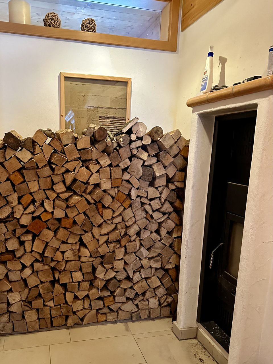 Holz für Kachelofen