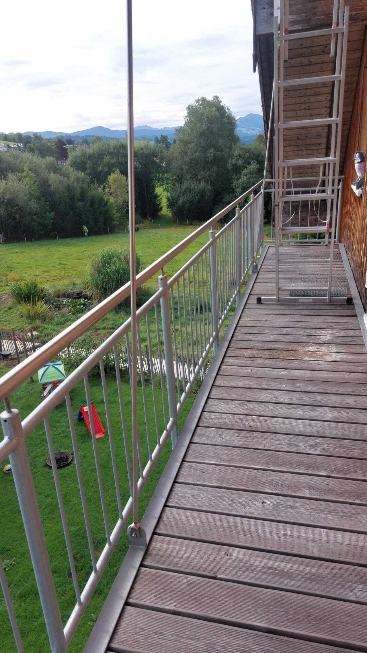 Balkon für das DG Balkon für das DG