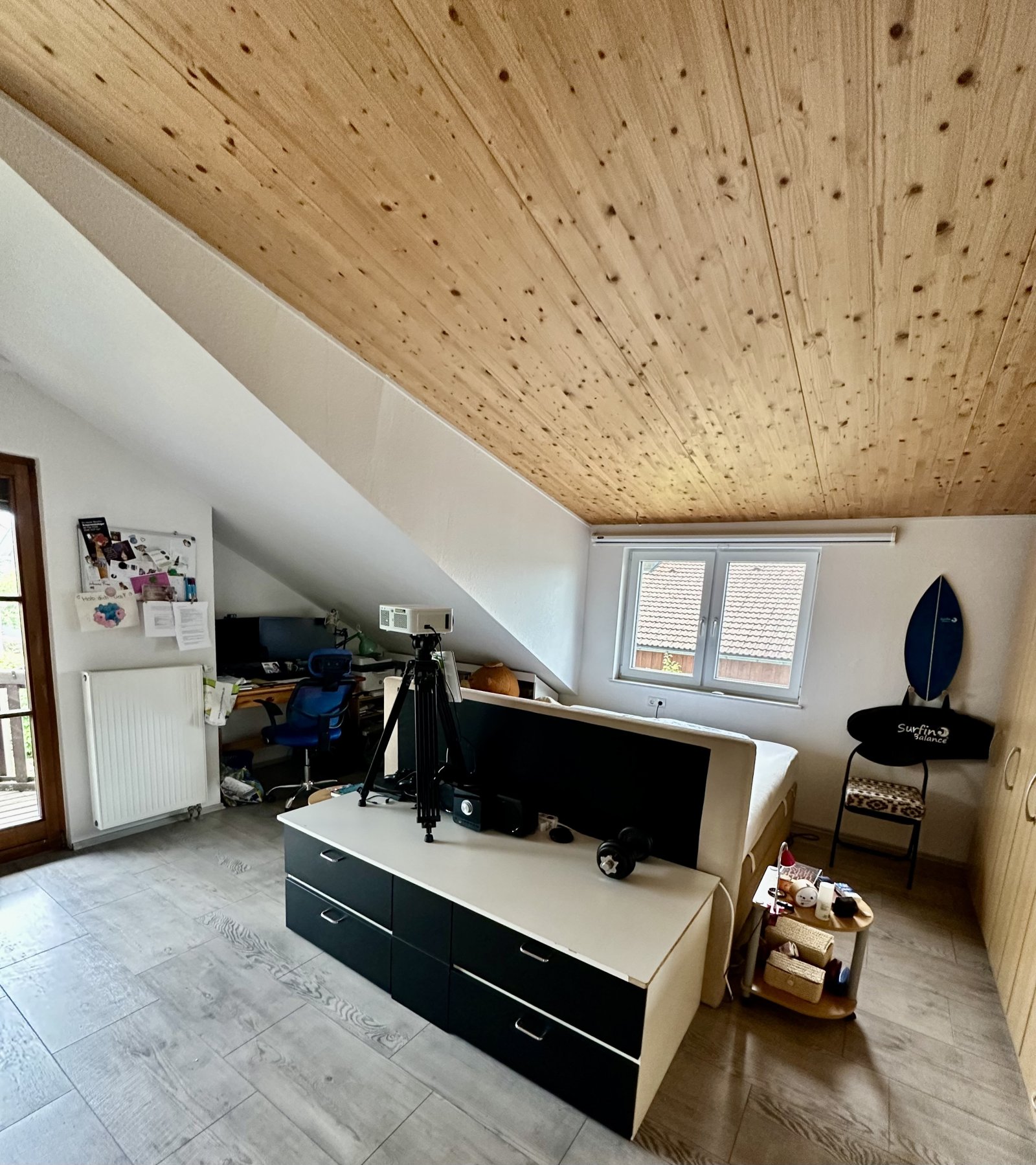 Schlafzimmer mit Balkon Schlafzimmer mit Balkon